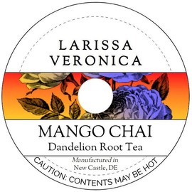 Mango Chai Dandelion Root Tea (Single Serve K-Cup Pods) (12 pods, ZIN: 578355) - 2 Pack