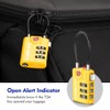 SURE LOCK TSA Compatible Travel Luggage Locks, Inspection Indicator, Easy