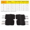 2Pcs Dog Rear Legs Braces Hock Sleeves Joint Wraps for