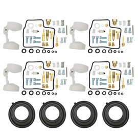 FZJDSD Carburetor Repair Kits Carb Rebuild Kit with Diaphragm Float Compatible with Honda VF750C V45 Sabre VF750S V45 700 VF700C Babre VF700S Interceptor VF700F 1982 1983 1984 1985
