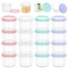 Starvortex Pack of 16 Small Tins with Lids Plastic, 300