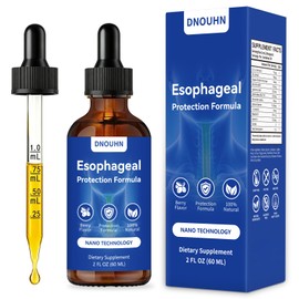 EsoRepair Nano Drops, with Slippery Elm Bark, Zinc L-Carnosine, L-Glutamine, Aloe Vera Extract | Supports Digestive, Throat & Stomach Wellness, Non-GMO, Dairy-Free, 2 Fl Oz