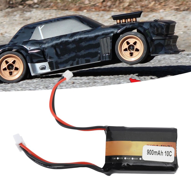 7.4V 2S 900mAh Lithium Rechargeable Battery for AXIAL for SCX2