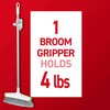 Command Broom and Mop Grippers, 3 Hangers and 6 Command