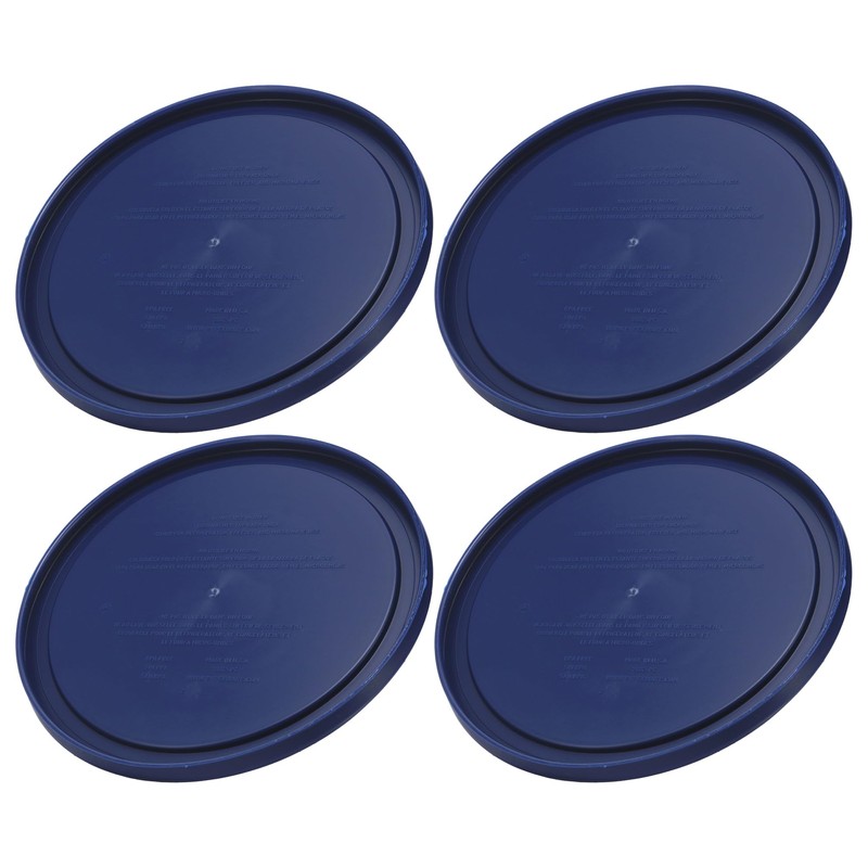 Pyrex 7402-PC 6/7-Cup Blue Replacement Lid for 7402 Sculpted Mixing