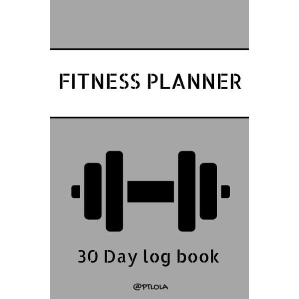 Mens Gym Fitness Planner Tracker Notebook Journal Weightlifting Planner Habit