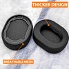 TRANSTEK Replacement Earpads Ear Cushion Compatible with BackBeat PRO 2