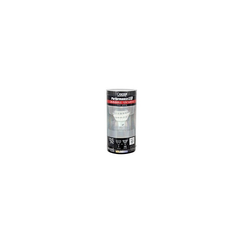 Feit Electric EXN/DM/LED 5.5 Watts, High Performance Dimmable MR16 Bi-Pin