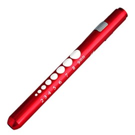 BE-TOOL Mini Pen Flashlight Diagnostic Tool Medical Pen Torch Reusable Mini Pen Torch Pen Torch for Home Outdoor Doctor Nurse EMT Emergency (Red, 1PC)