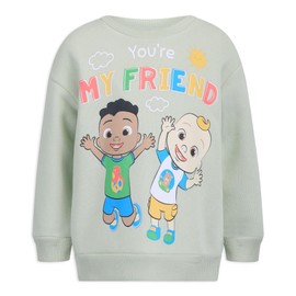 CoComelon Boys 2 Piece Sweatshirt and Pants Set for Toddlers