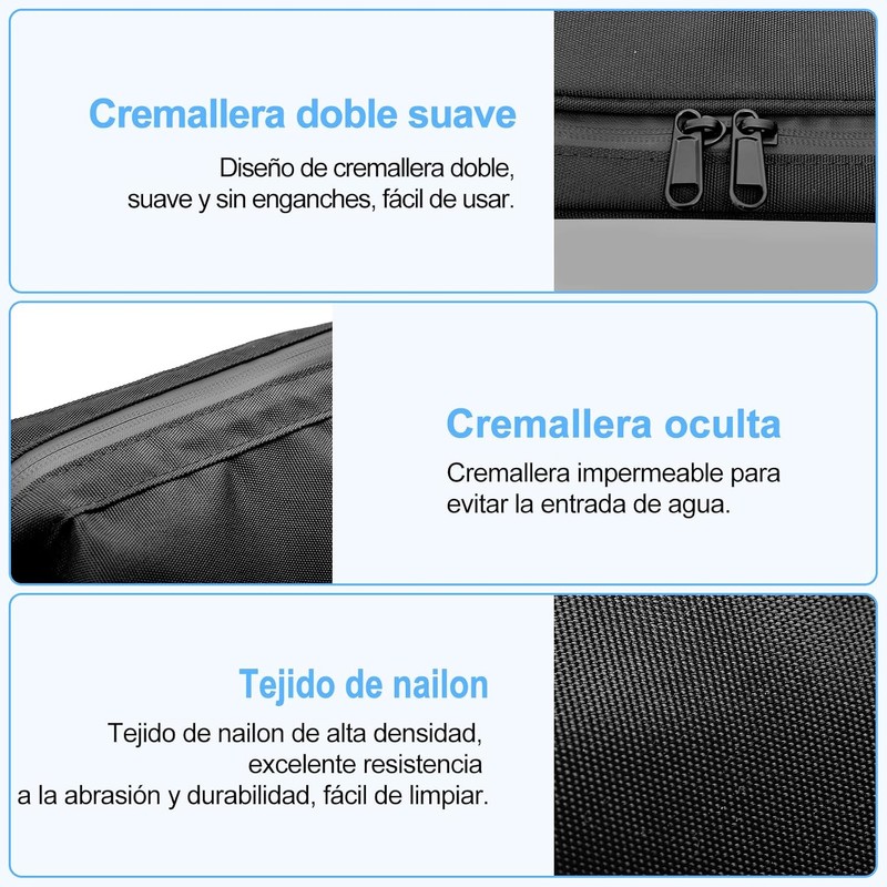 Neceser para hombre: Neceser de viaje impermeable, neceser con compartimento