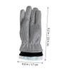 KICHOUSE Comfortable Kitchen Washing Gloves Heat Resistant Dishwashing Gloves for