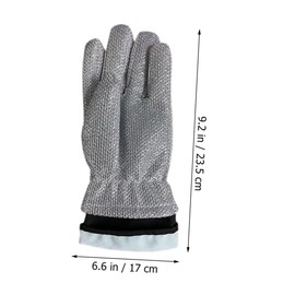 KICHOUSE Comfortable Kitchen Washing Gloves Heat Resistant Dishwashing Gloves for Cleaning Essential Kitchen Accessories for Hands Durable Easy to Use