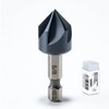 toolant 5/8" Noir-Ti Cobalt Countersink Drill Bit(Pro), Titanium Aluminum Nitride