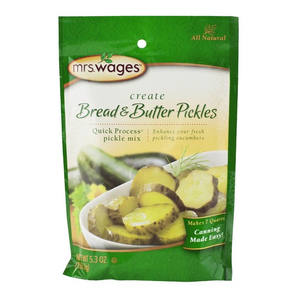 Mrs. Wages Bread Butter Pickle Mix 5.3 OZ(Pack of 2)