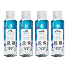 Yves Rocher Pure Blue Express Makeup Remover, 100ml, 4 pieces / 이브로쉐 퓨어블루에 익스프레스 메이크업 리무버, 100ml, 4개