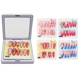 [SS62] Celeb Beauty Nail Decoration Kit Part 2 (4 pieces) / [에스에스62]셀럽 뷰티 네일장식 키트 2탄(4개)