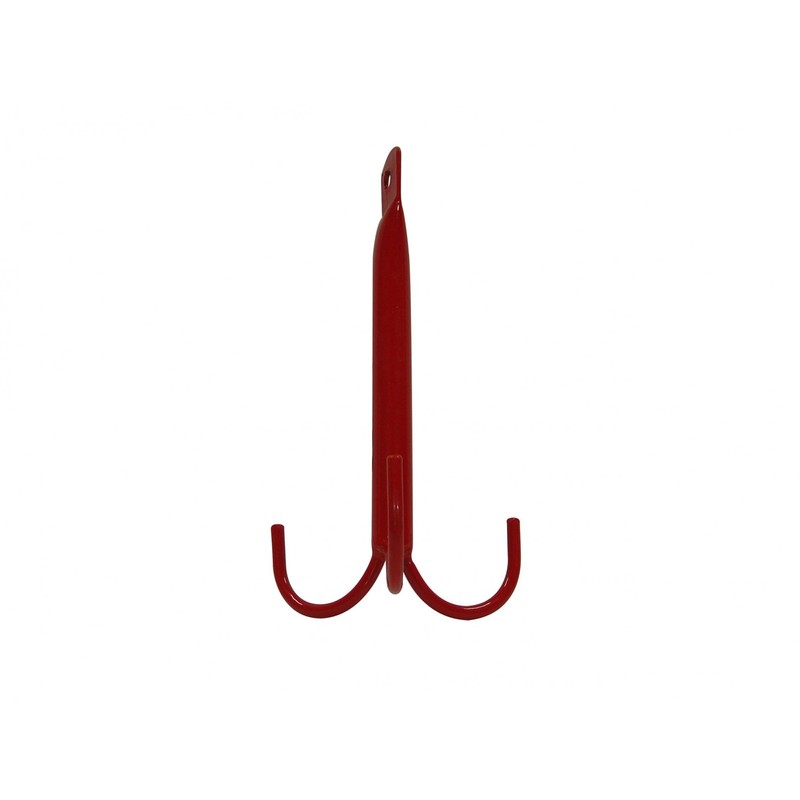 Stubbs Unisex's Red Three Prong Tack Hook, Regular