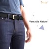 JASGOOD Braided Woven Elastic Stretch Belt for Men Women Web