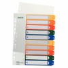 Leitz 12930000 Index Dividers Polypropylene 1-10 A4 Multi-Coloured Pack of