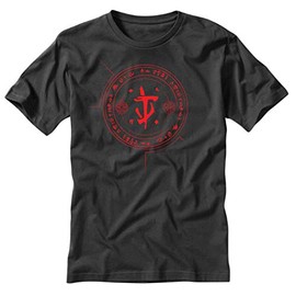 Demon Slayer Doom Fan Art - Black T Shirt (Large)