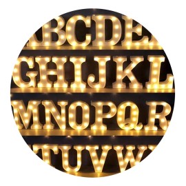 Letras Letra J Luminosas Led  Decoracion Adorno Centro Mesa Boda