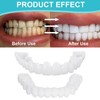 1 Pairs Clip in Instant Veneers Dentures Fake Teeth, Veneers