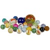 Out of the blue Glass Marbles Game Approx. 250 g