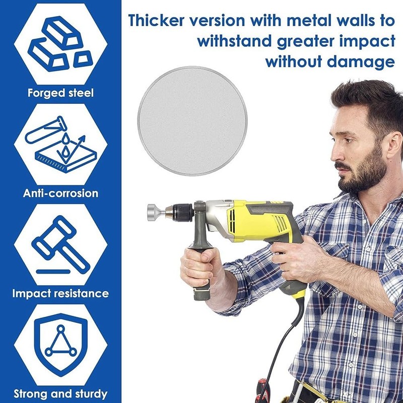 Haptufer SDS Plus Ground Rod Driver for Hammer Drills, Universal
