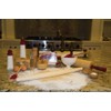 Fletchers' Mill Lighthouse Pepper Mill, White/Red - 6 Inch, Adjustable