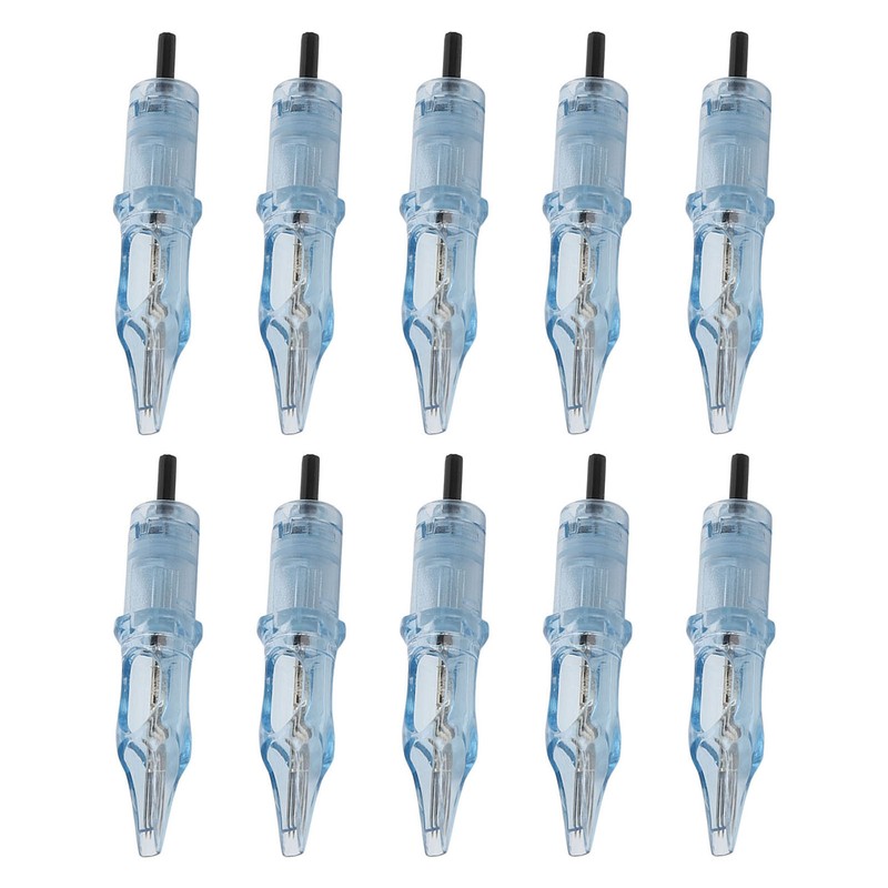 10pcs Stainless Steel Cartridge Needles Set Professional Salon Disposable Cartridge