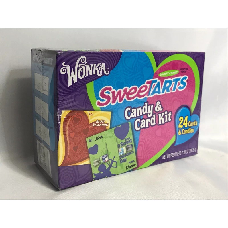 Nestle Wonka, SweeTarts Candy & Card Kit, 24 Cards &