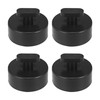 X AUTOHAUX 4 Pcs Jack Pad Adapter Rubber Jack Pucks