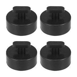 X AUTOHAUX 4 Pcs Jack Pad Adapter Rubber Jack Pucks Jacking Lift Pads Accessories for Chevy Corvette C5 C6 C7