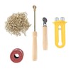 Wire Embedder Beehive Frame Tensioner Kit, Includes Copper Eyelets, Iron