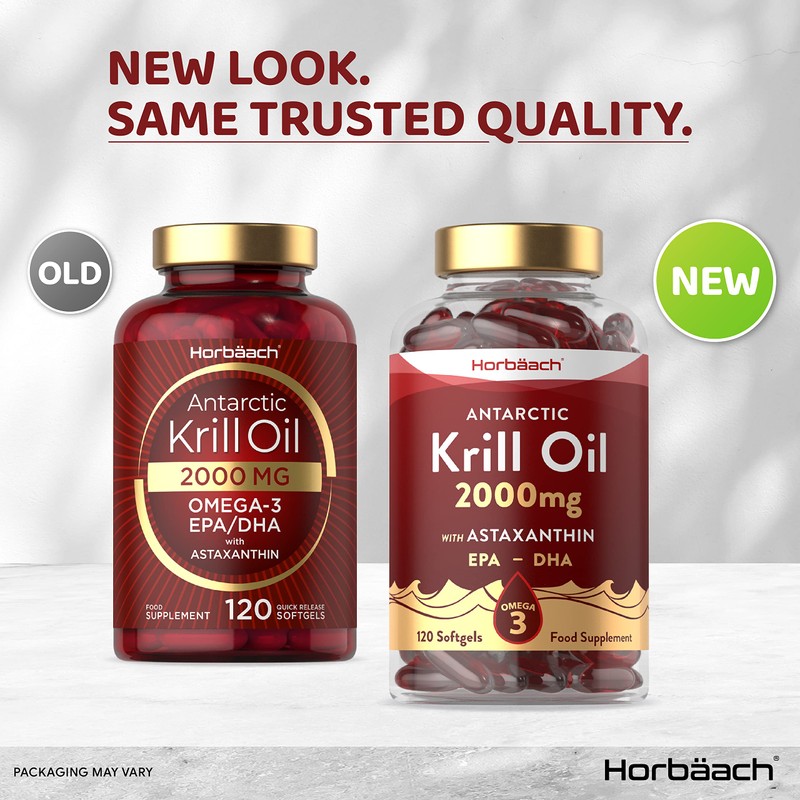 Antarctic Krill Oil 2000mg | High Strength | 120 Capsules
