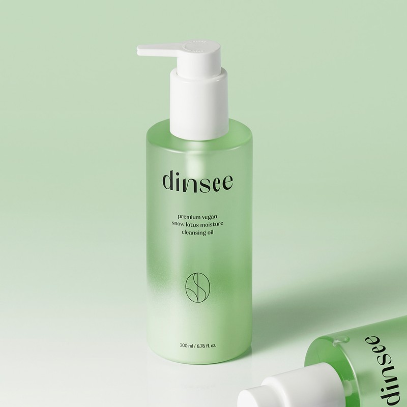 [딘시] 프리미엄 비건 눈연꽃 히알루론산 수분 클렌징 오일 200ml, 200ml,