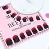 Cimenexe Red Press on Square Nails Gradient Artificial Nails Short