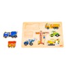 Goki 57593 Puzzle Construction Vehicles