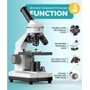ZOVVTRON ZOVVTRON Professional Compound Microscopes for Adults, Kids 8-12 &