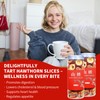 Wanhua Hall Dried Hawthorn Fruit Tea Premium Seedless Hawthorn Berries