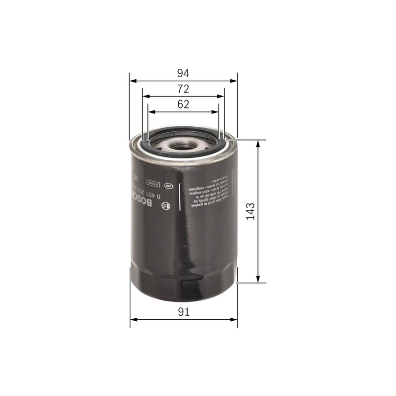 Bosch 0451203218 Oil Filter