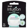 Wilkinson Sword Intuition Sensitive Care Razor Blade Refills, 3 Count