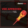 C.K Dextro VDE Slotted Screwdriver 8mm x 175mm, Electricians Insulated