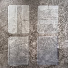 Zelten Refills/Loose Leaves for A5 Cover Ring Binder/Personal Organizer/Planner(A5 6 Holes, Binder Pocket All in Set)