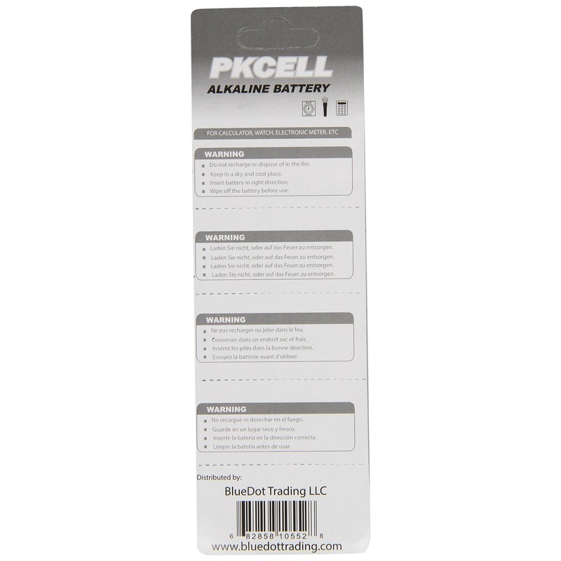 BlueDot Trading AG6 1.5 Volt Alkaline Button Cell Batteries for