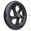 Scooter Wheels with Improved Grip Quiet PU Wheels for Roller
