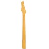 Electric Guitar Neck Yellow Maple Wood 22 Frets Musical Instrument