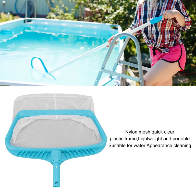 Pool Skimmer Net for Cleaning Intensify Quick Clear Pool Leaf