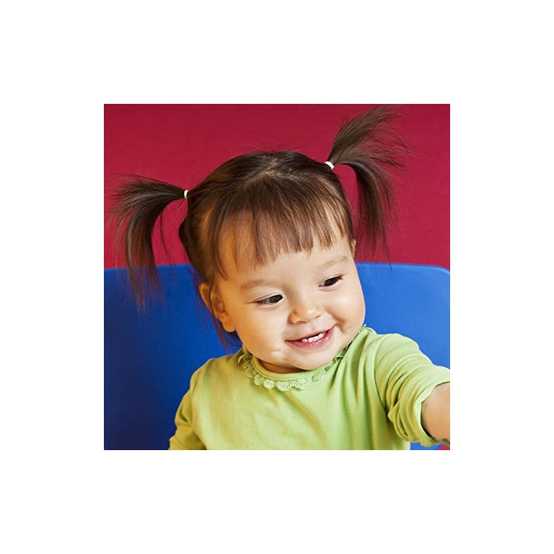 Mythya 2000 Piezas Ligas para Cabello, Niña Goma de Pelo